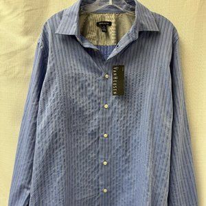 Van Heusen Mens Button Down Dress Shirt - NWT-Medium